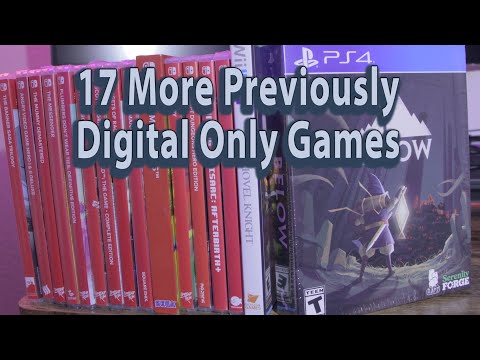 More Digital Only Games that got Physical Copies - Luke's Game Room