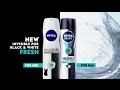 Discover The FRESHEST NIVEA Invisible For Black White Deo