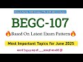 BEGC 107 British Poetry AND Drama 17th AND 18th Centuries BEGC107 Important Questions Begc107