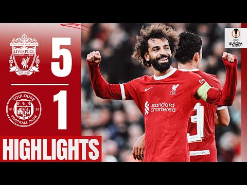 HIGHLIGHTS: Liverpool 5-1 Toulouse | First Endo goal, Jota goes solo & another Salah record!