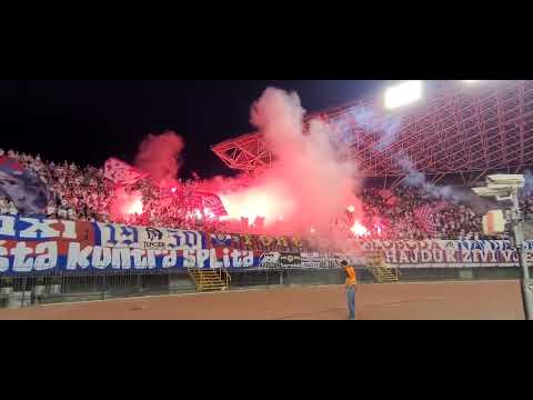 Hajduk Split - Slaven Belupo 5:1 / Torcida Split (navijanje) AIDA..