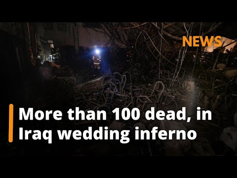 More than 100 dead, 150 injured in Iraq wedding inferno