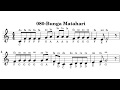 080-Bunga Matahari music sheet