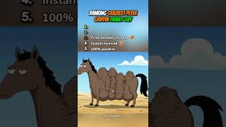 Ranking Craziest Peter Griffin in Family Guy 🤣