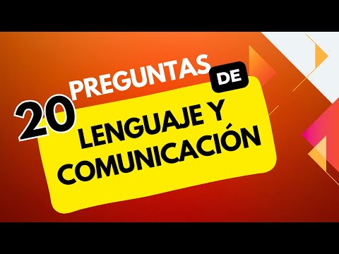 👉​👉 ¿Cuánto sabes de lenguaje y comunicación? 20 preguntas de conocimiento general. 🤯🧠​​🎓