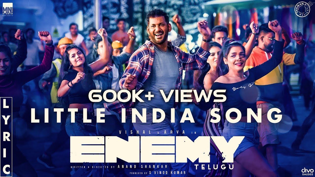 Little India Lyric Video | Enemy (Telugu)