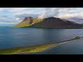 FLYING OVER ICELAND (4K Video UHD) - Peaceful Music With Beautiful Nature Video For Relaxation On TV