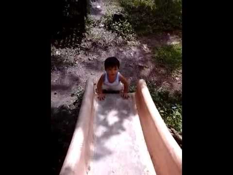 Jarvane 1st time on the playground