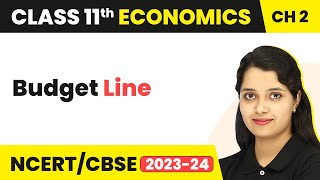 Budget Line - Theory of Consumer Behaviour | Class 11 Economics