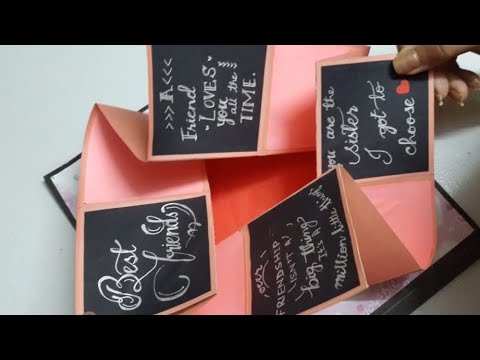 Tutorial - twist and fold card | square folding card | Scrapbook page ideas