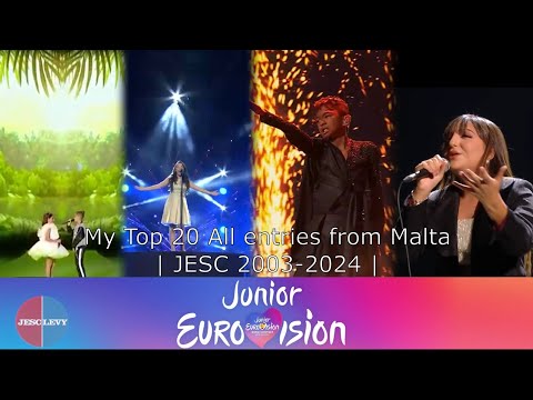 My Top 20 | All Entries from MALTA | 2003-2024 |
