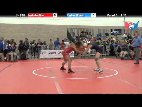 FILA Junior 51 kg / 112.25 lbs. - Isabella Silva vs. Jordan Morrell