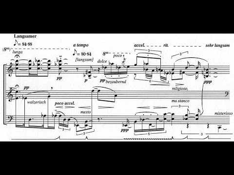 Klavierstück (1976) by Curt Cacioppo, composer & performer