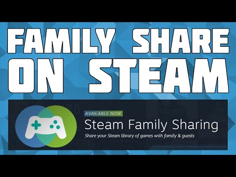 How to Family Share Games on Steam! Steam Family Share...