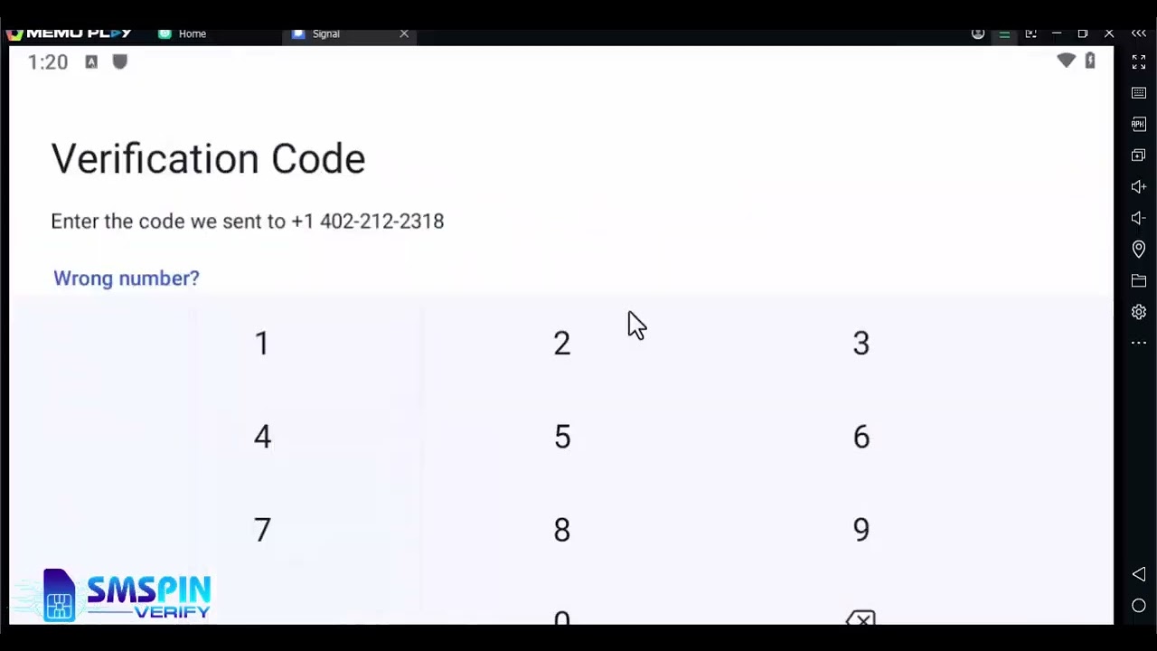 Create a Signal Account with a Virtual Number | SMS Verification Service | Non-VoIP numbers 2024