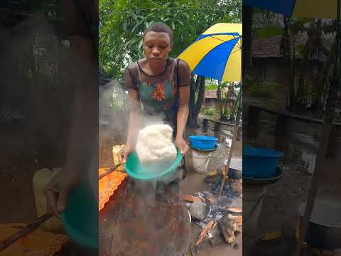 Unbelievable Ugali Cooking Skills by African Village Mum | You’ve Never Seen This Before #shortsfeed