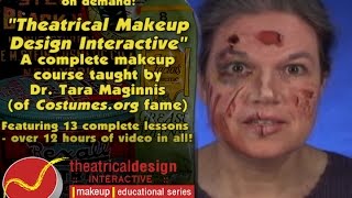 preview picture of video 'Theatrical Makeup Design Interactive is now available on-demand!'