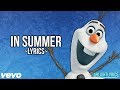 Frozen In Summer Lyrics HD