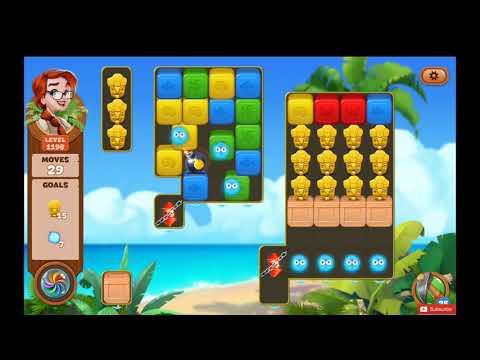Lost Island Blast Adventure Level 1198 NO BOOSTERS - A S GAMING