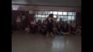 Julio Balmaceda y Corina de la Rosa @ Viva La Pepa milonga, Las Bordonas 'Morena Pilar" Oct 2013