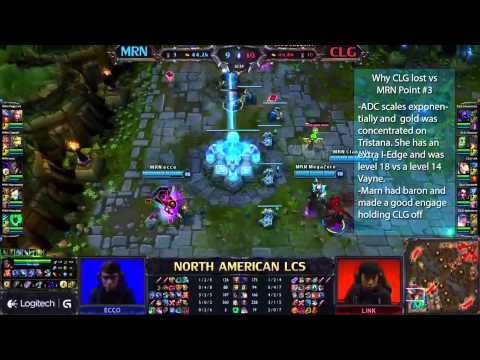 MRN vs CLG Comeback  - Week 10 LCS
