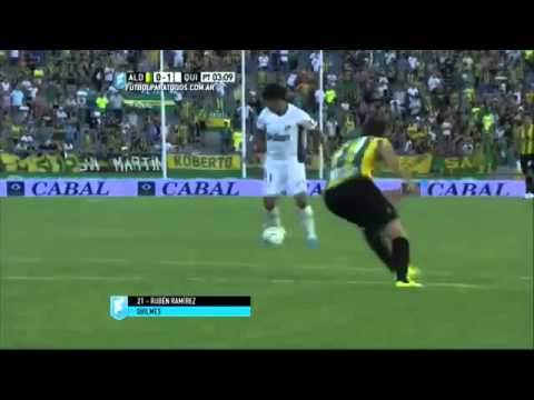Aldosivi 1 - Quilmes 1. Primera División 2015. Fecha 4.