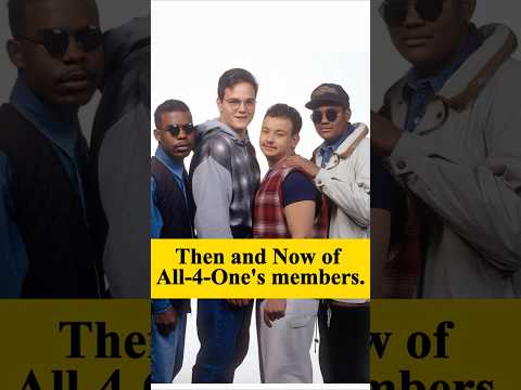 The Evolution of All-4-One's members.#denzelwashington #beyonce #band #hollywoodstar #grammys #rnb