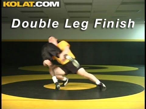 Double Leg Head Drive - Cary Kolat Wrestling Moves