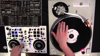 Turntable timecode vinyls and DJ mixing software