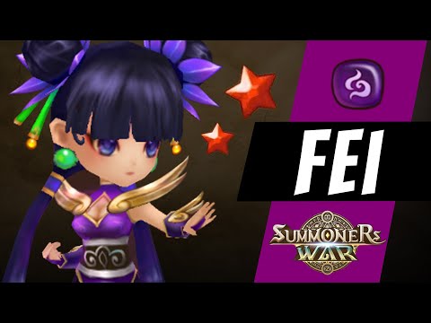 Fei. Random Kung Fu. Dark Kung Fu Girl in Summoners War RTA