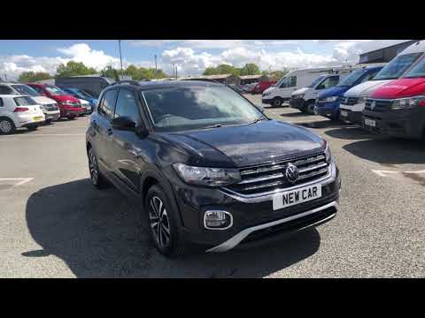 Volkswagen T-Cross United 1.0 TSI Deep Black New Car | Wrexham Volkswagen