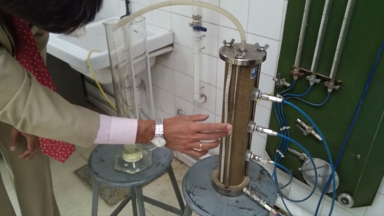 Permeametro con carga constante