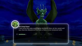 Marvel Ultimate Alliance: Secret Dialogue between Magneto and Fin Fang Foom