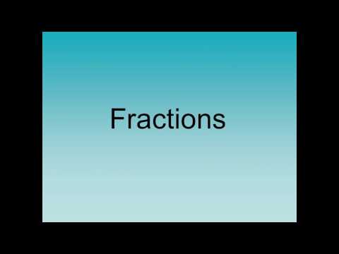 شرح درس Fractions - Math - الرياضيات لغات - الصف الرابع الابتدائي - نفهم