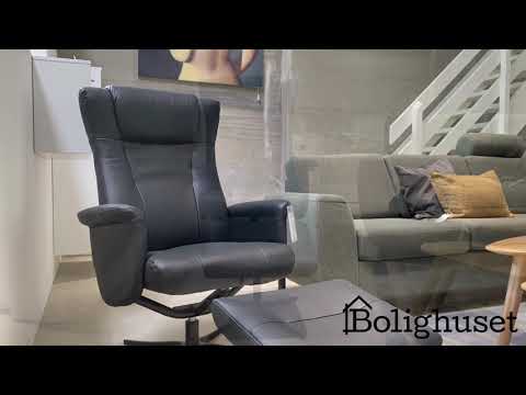 Lexpo Liam lænestol inkl  skammel