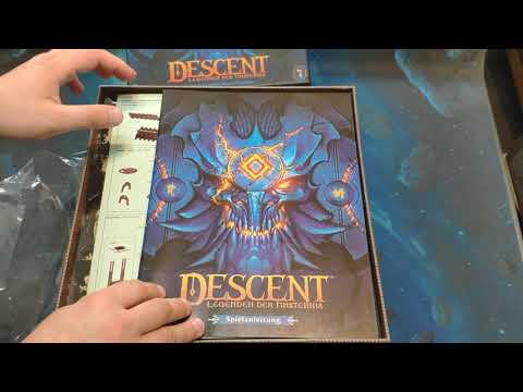 Descent: Legenden der Finsternis   -   Brettspiel Unboxing  Deutsch/German