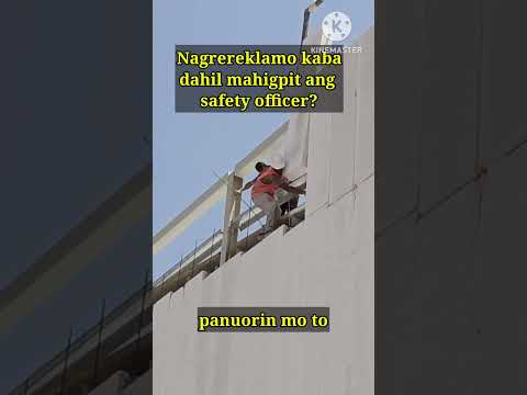 SWERTE KAYU NA MAY SAFETY OFFICER NA SOBRANG STRICKTO