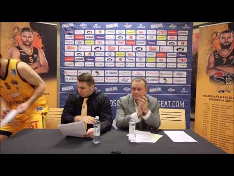 BC Nokia vs. Korihait | Lehdistötilaisuus | 17.12.2017