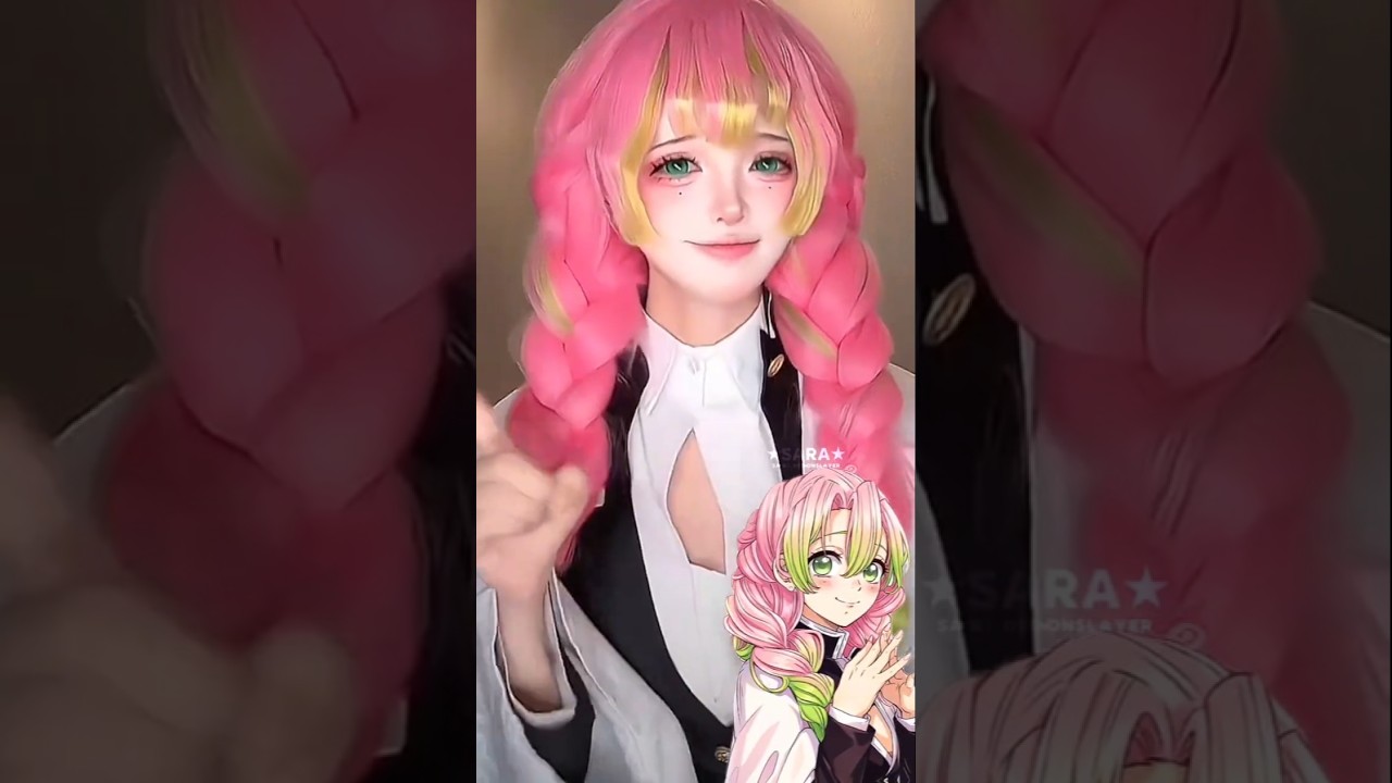 Demon slayer girls singing golden|#kpopdemonhunters#fypviralシ#huntrix#netflix#foryou#cosplay#viral