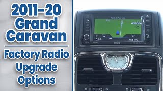 2011-2020 Dodge Grand Caravan - Factory Radio Upgrade Options - Easy Plug & Play Install!