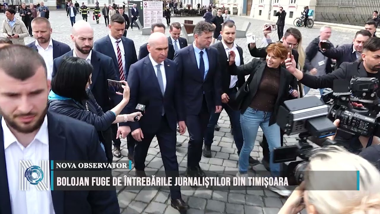Bolojan fuge de întrebările jurnaliștilor din Timișoara