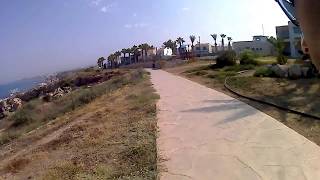 ГРЕЦИЯ, КИПР, ПАФОС, КАК ДОЙТИ ДО ПЛЯЖА ОТ ОТЕЛЯ Akteon Holiday Village