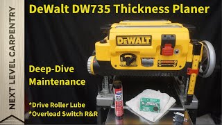 DW735 Planer Deep-Dive Maintenance