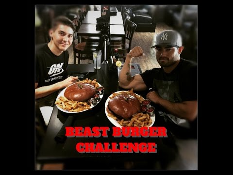 BOKAMPERS 5.5 POUND BEAST BURGER CHALLENGE