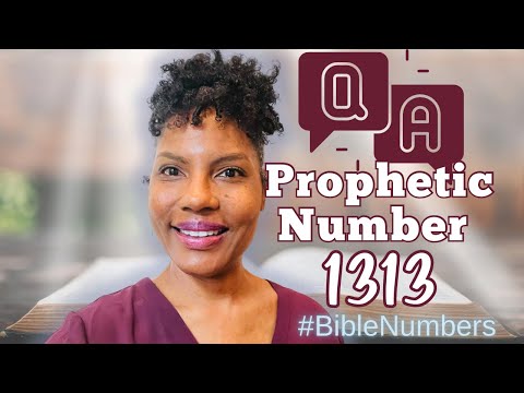 1313: Prophetic Numbers | What do they mean?