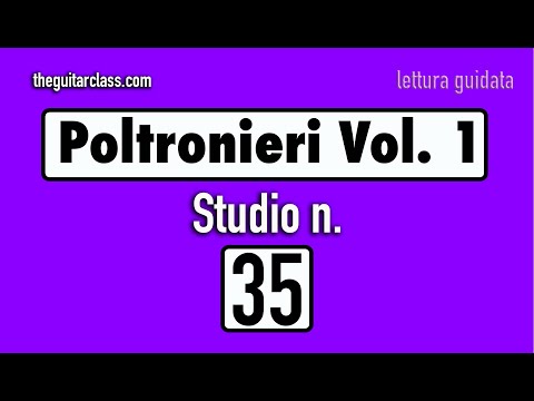 Solfeggio - Study No. 35 Poltronieri (Vol. 1) - guided reading