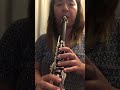 Shengwen Wu clarinet transcription on Pete Fountain's Tiger Rag