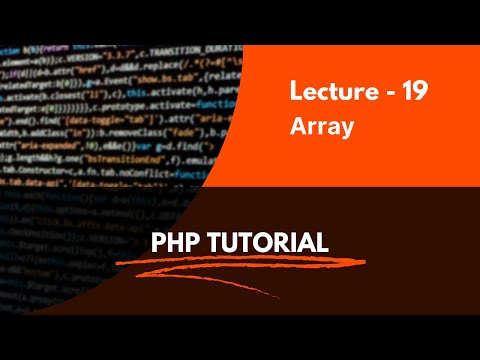 Learning PHP in hindi video 19 Array in php lecture 2