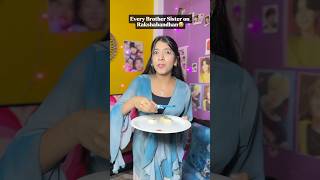 Every Brother Sister on Rakshabandhan♥️😅 #viralshort #funny #siblings #rakshabandhan