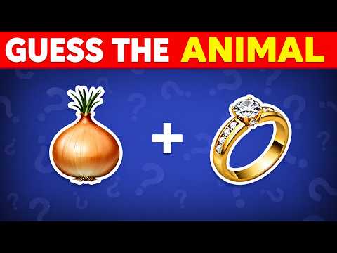 Guess The Animal By Emojis 🐯🐶 Can You Guess The Animal By Emoji |  Emoji Quiz